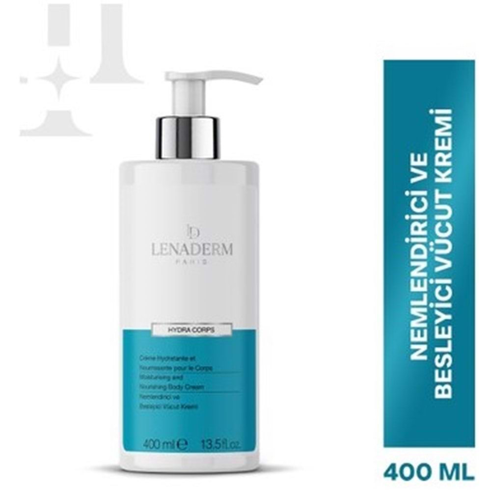 LENADERM HYDRA CORPS BESLEYİCİ VE NEMLENDİRİCİ VÜCUT KREMİ 400 ML