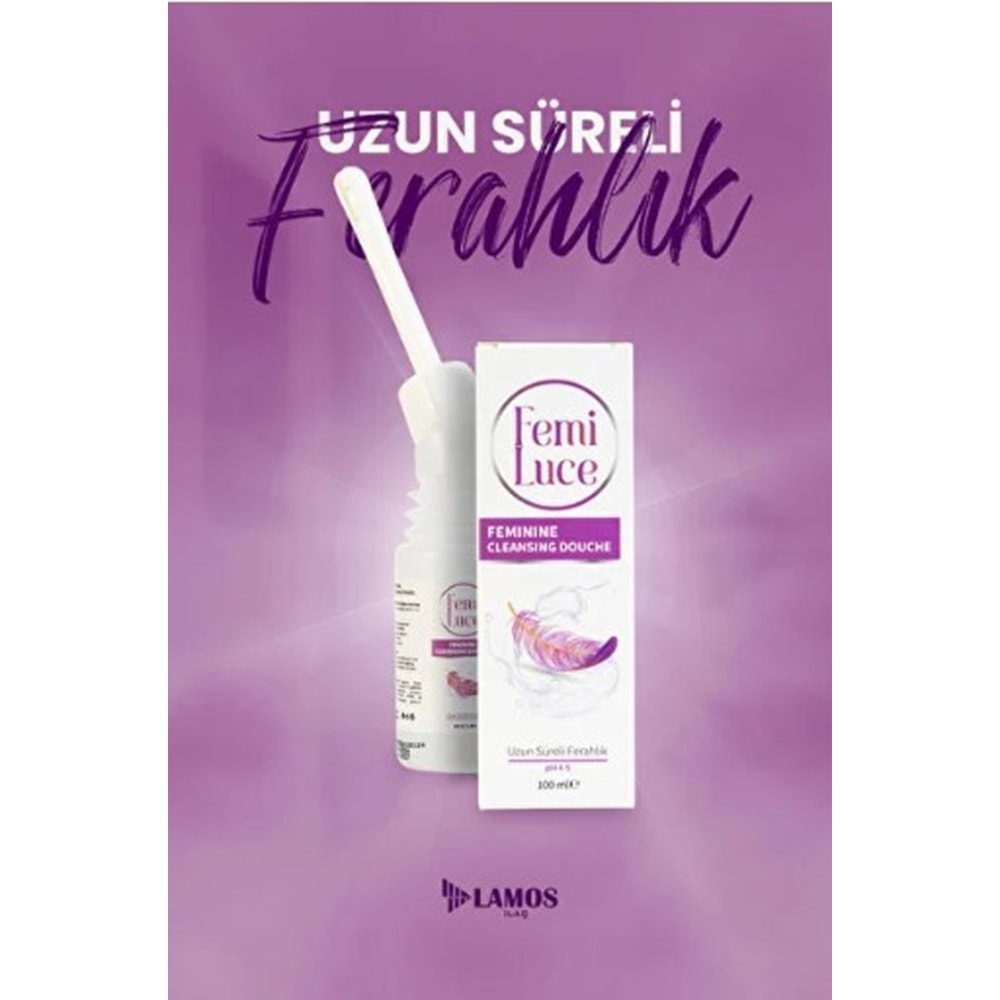 FEMİ LUCE GENİTAL BÖLGE KOKU AKINTI FLORAYI DENGELEYEN 100 ML INTİM YIKAMA JELİ