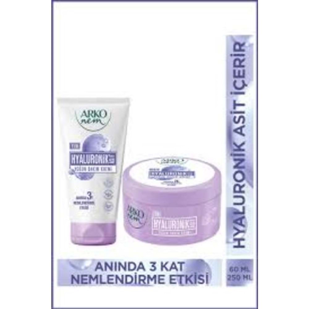 ARKO NEM YOĞUN BAKIM HYALLURONİK 60 ML