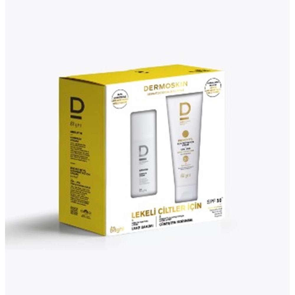 DERMOSKİN LEKELİ CİLTLER İÇİN ARBUTİN COMPLEX CREAM 33 ML + PİGMENTYL SUN PROTECTİON CREAM SPF50+ 75 ML