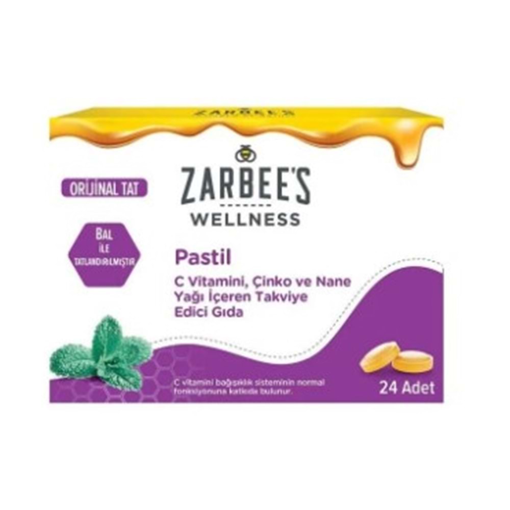 ZARBEE'S NANE AROMALI 24'LÜ PASTİL