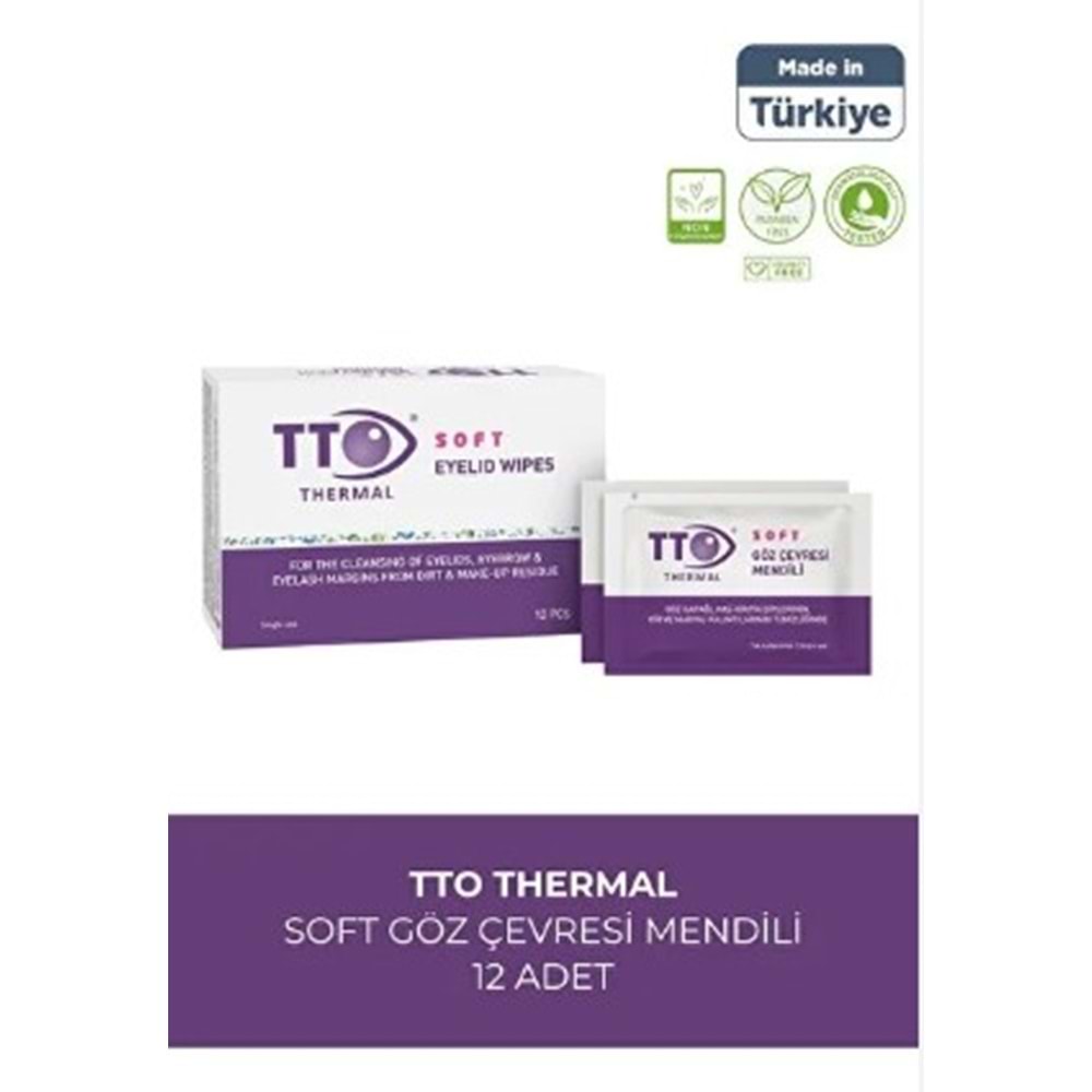 TTO SOFT GÖZ MENDİLİ 12'Lİ