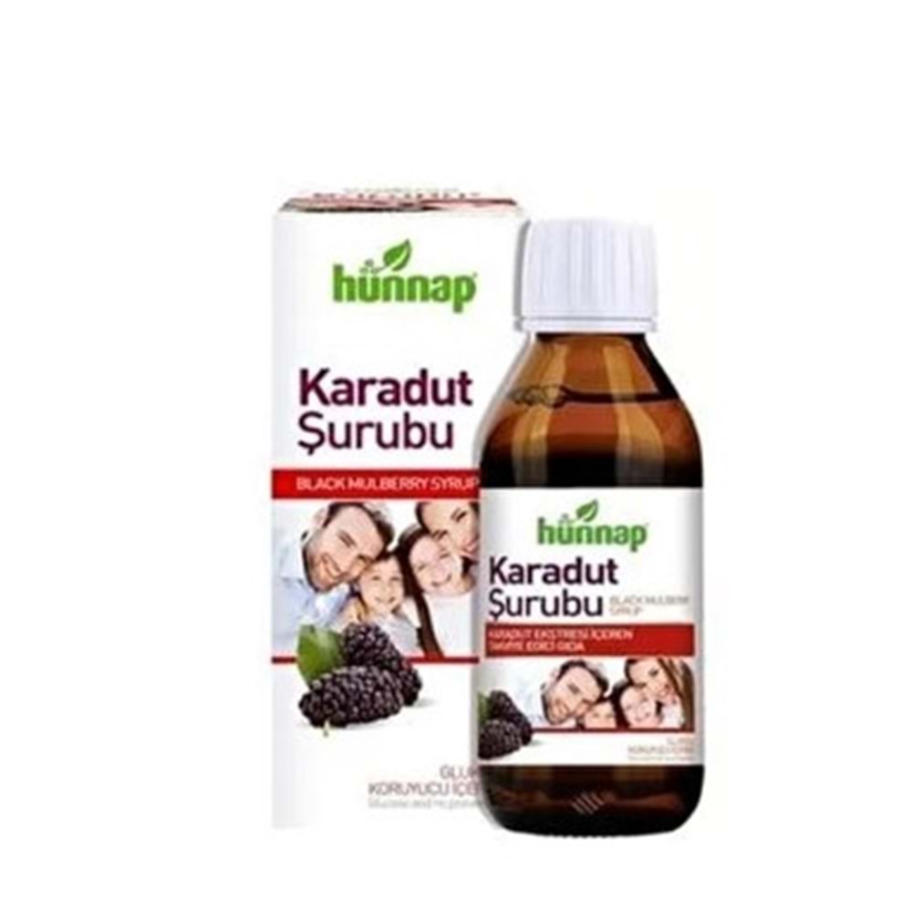 HÜNNAP KARADUT ŞURUBU 50 ML