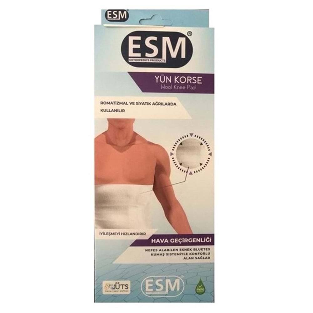 ESM YÜN KORSE CIRTLI NO : 5 ( XX LARGE )