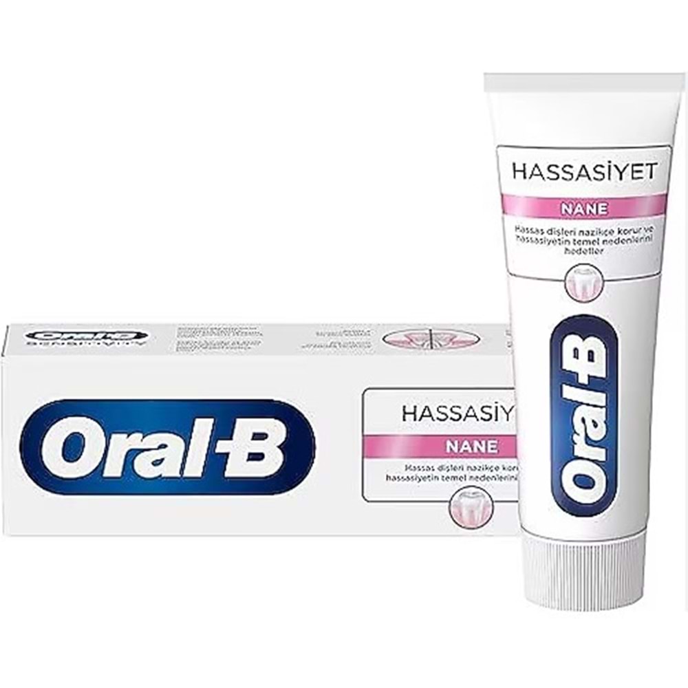 ORAL-B DİŞ MACUNU HASSASİYET NANE 75 ML