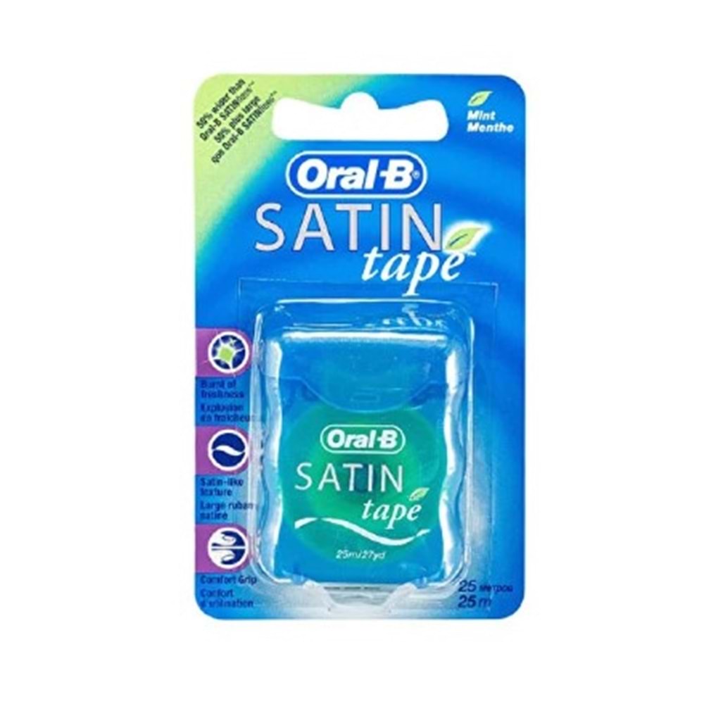 ORAL-B DİŞ İPİ SATİN TAPE 25 M