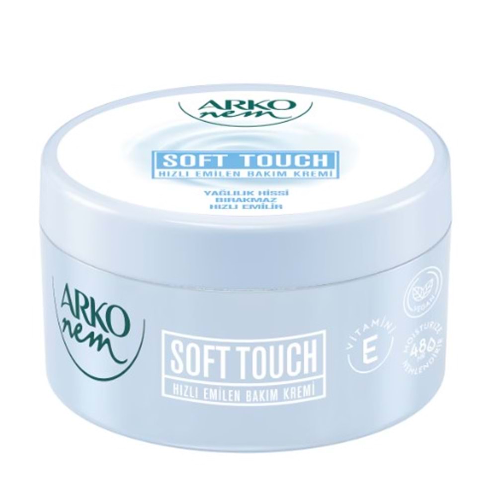 ARKO NEM SOFT TOUCH HIZLI EMİLEN BAKIM KREMİ 250 ML