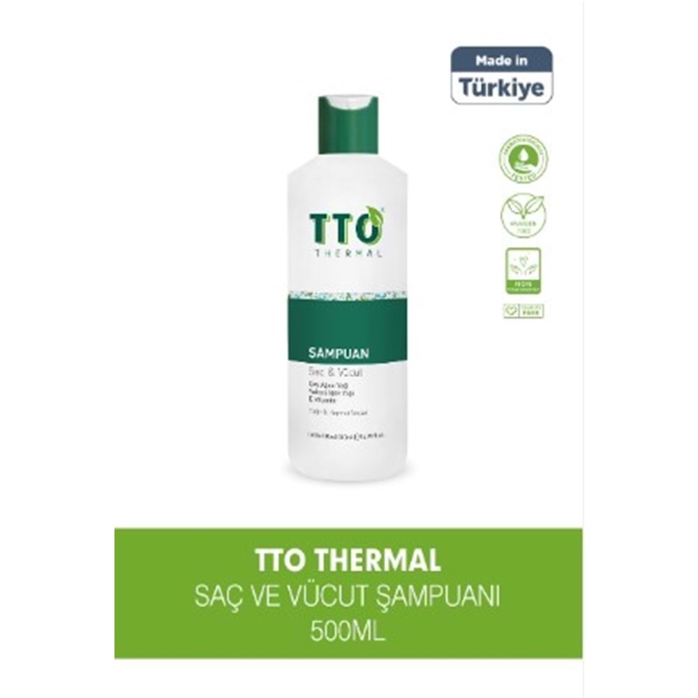 TTO THERMAL SAÇ VE VÜCUT ŞAMPUANI 500 ML