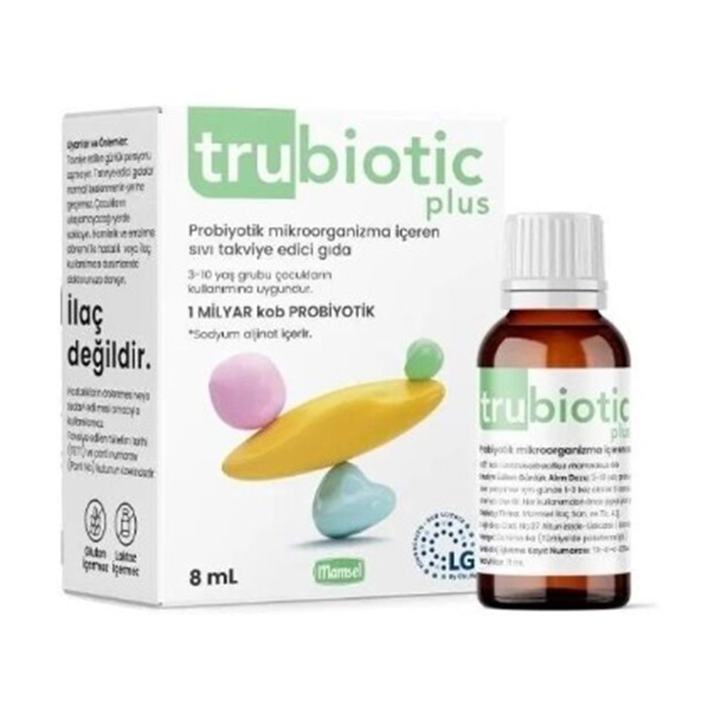TRUBİOTİC PLUS PROBİYOTİK 8 ML