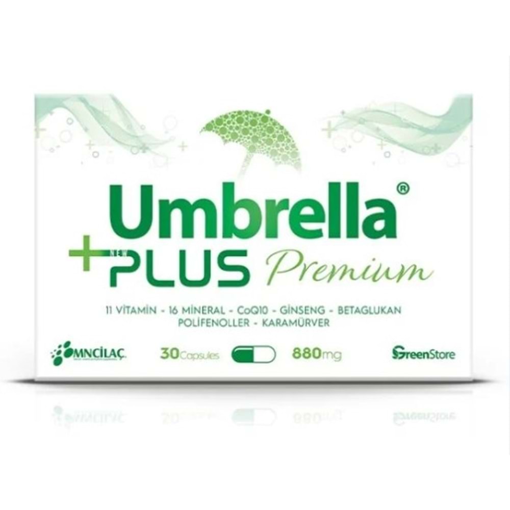 UMBRELLA+ PLUS PREMİUM FORMULATİON 30 KAPSÜL