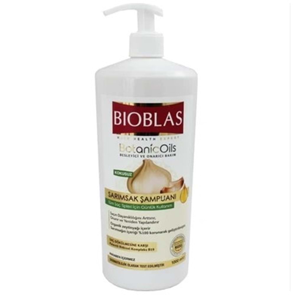 BİOBLAS SARIMSAK ŞAMPUAN 1000 ML