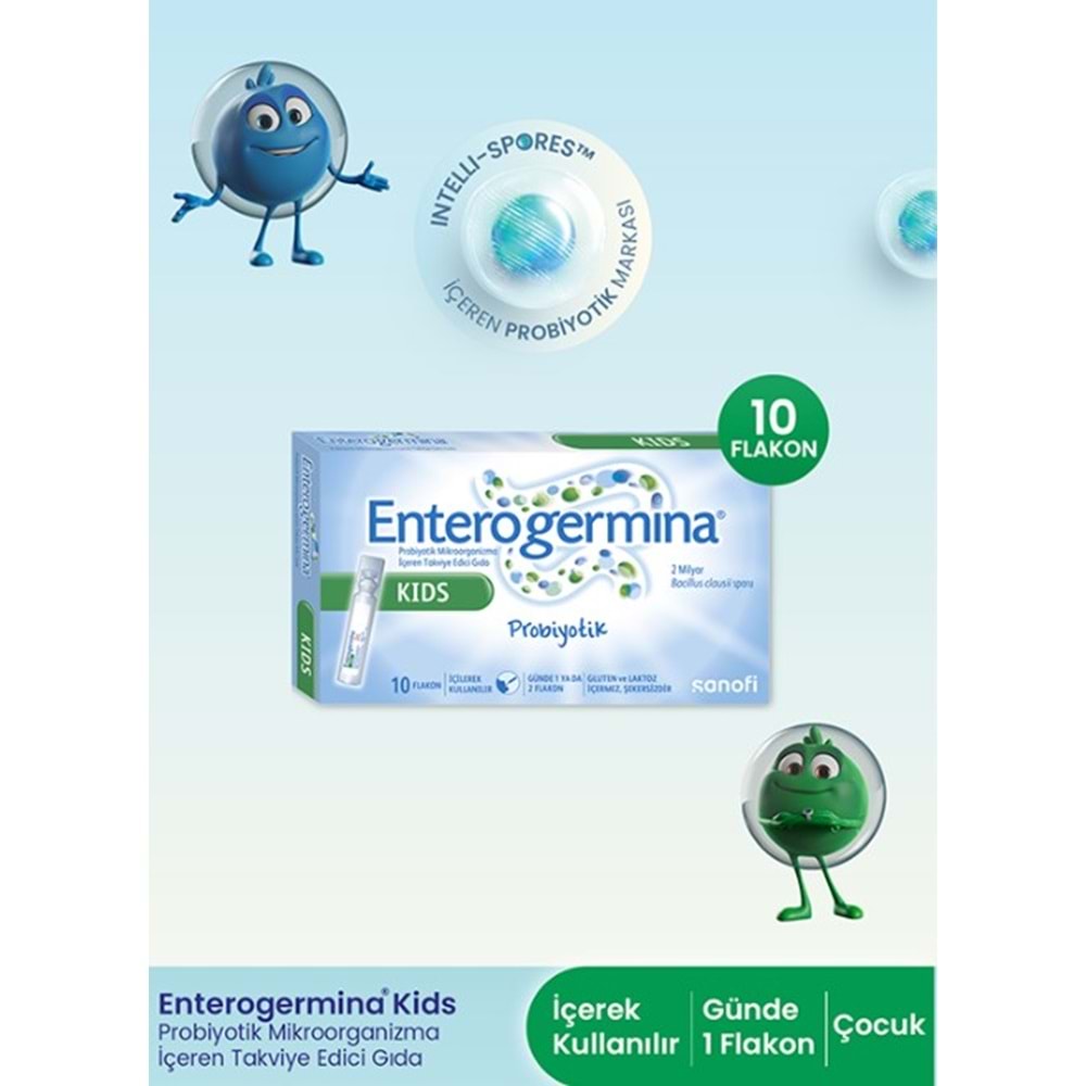 ENTEROGERMİNA KİDS 5 ML 10 FLAKON