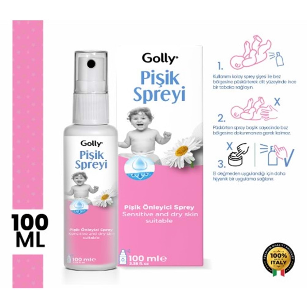 GOLLY PİŞİK SPREYİ 100 ML