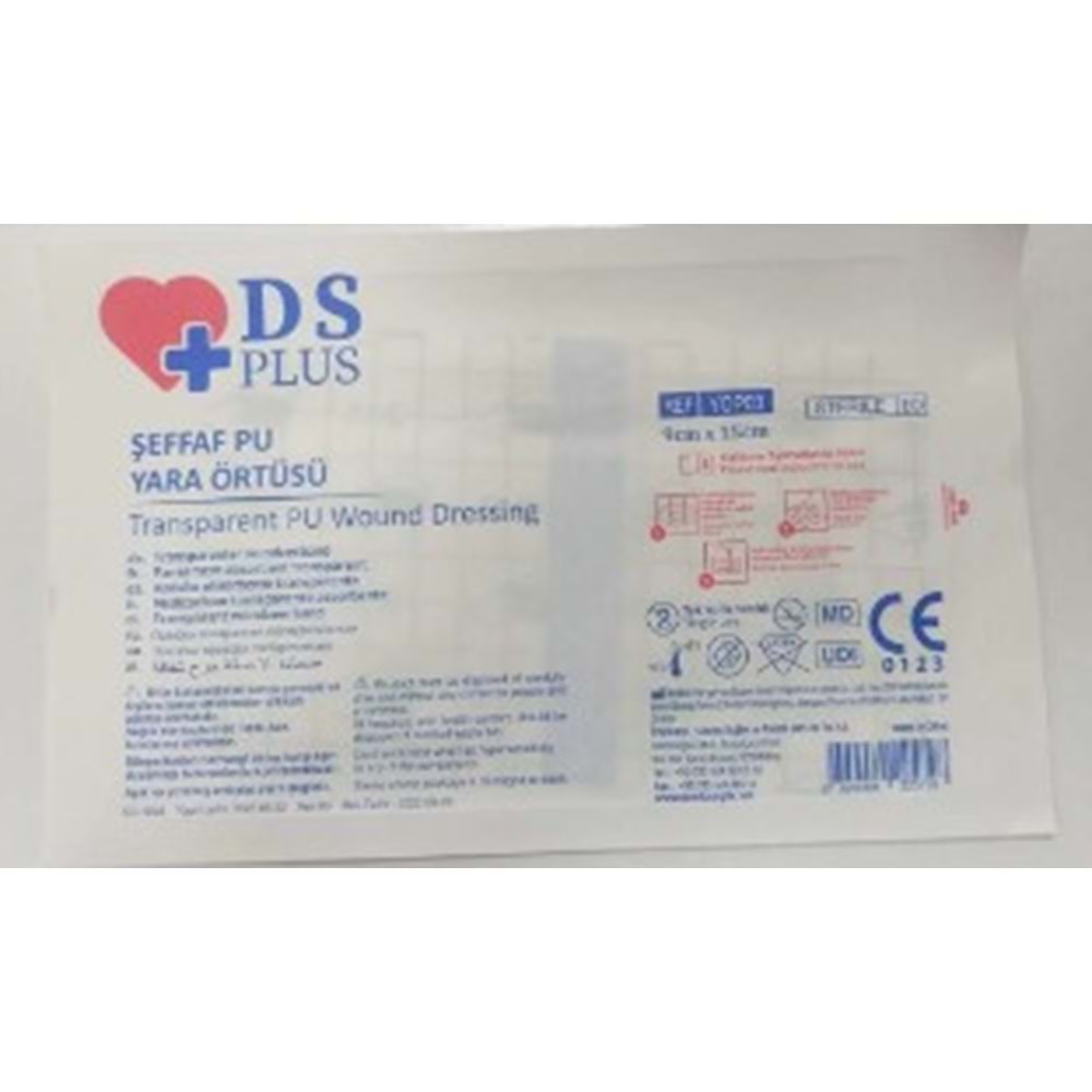 DAMLA SAĞLIK ŞEFFAF SU GEÇİRMEZ YARA ÖRTÜSÜ 9X15 CM (SEZERYAN BANDI) TEKLİ