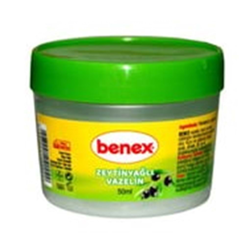 BENEX VAZELİN ZEYTİN YAĞLI 50 ML
