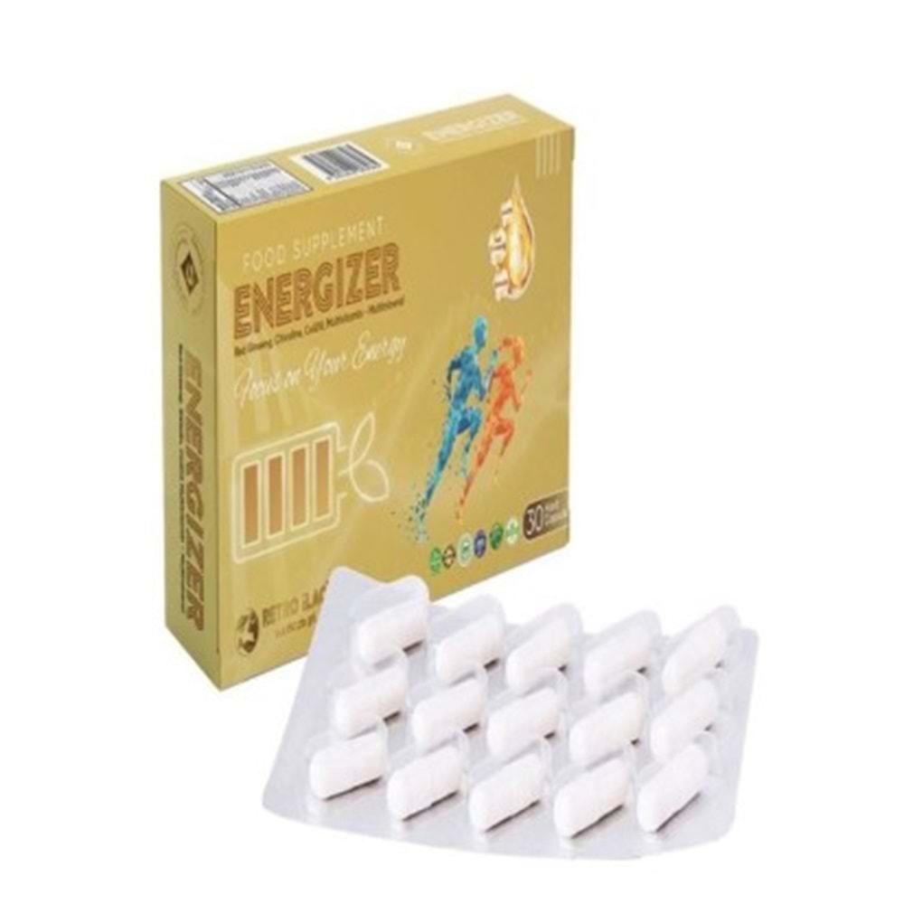 RETRO İLAÇ ENERGİZER FOCUS PLUS 30 KAPSÜL