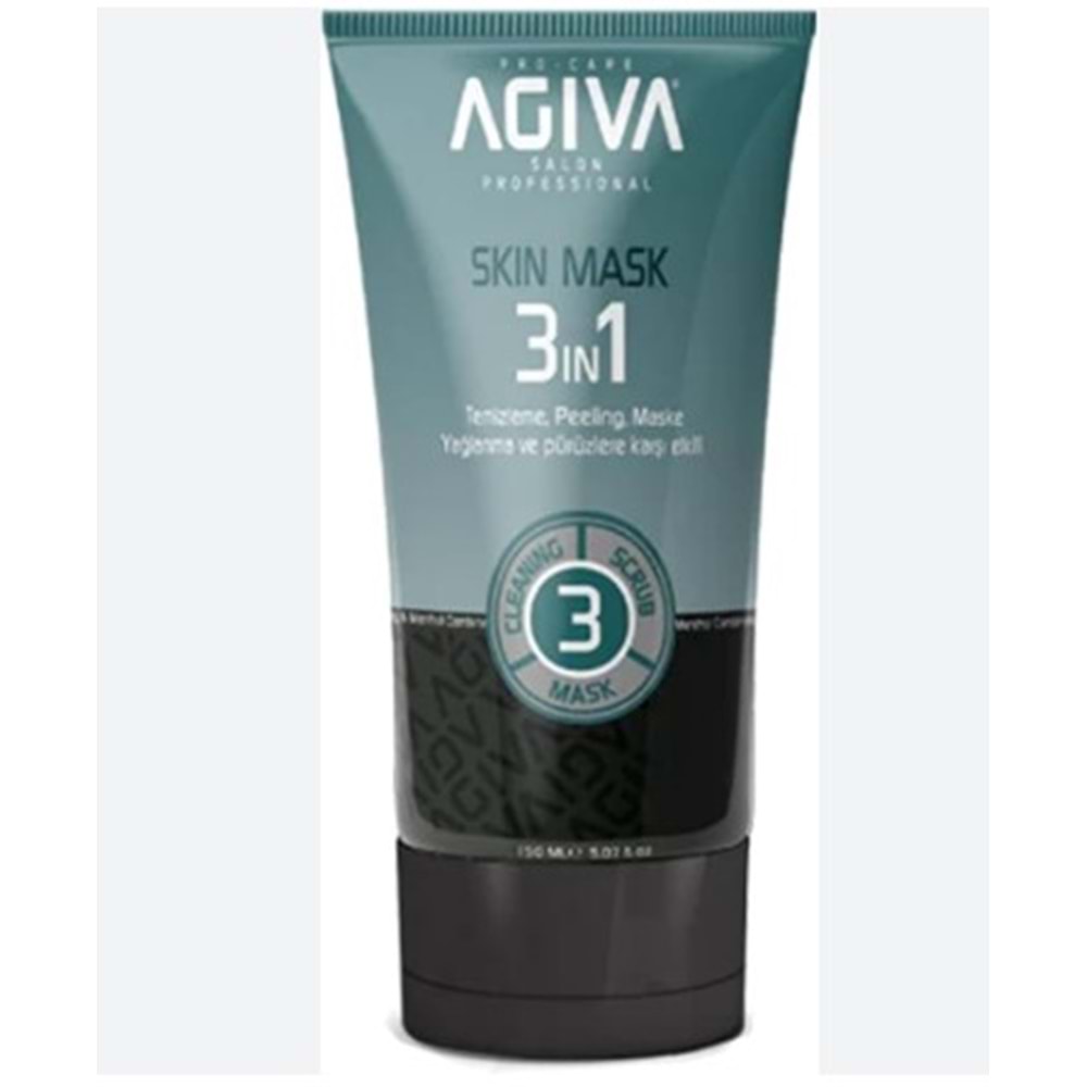 AGİVA 3 IN 1 TEMİZLEME PEELİNG MASKE 150 ML