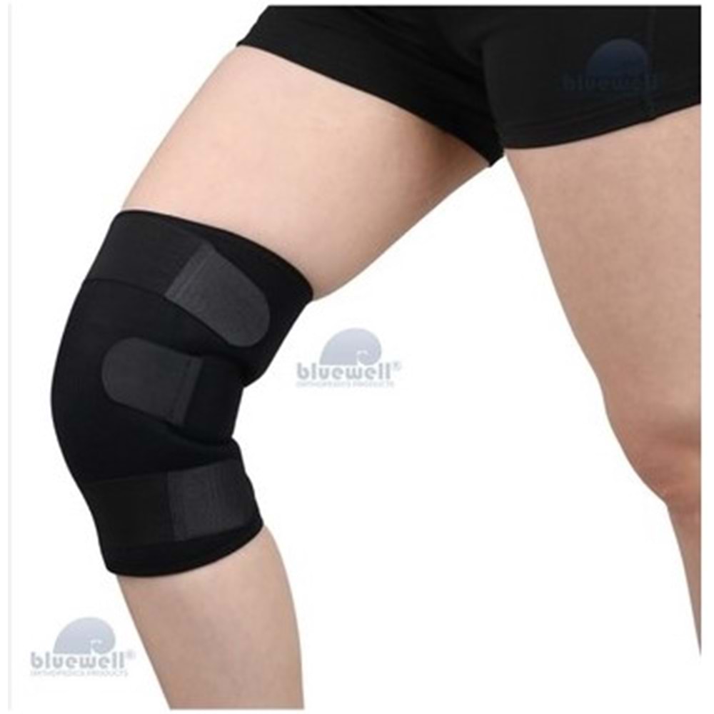 BLUEWELL BEDENSİZ PATELLA DESTEKLİ KAPALI DİZLİK
