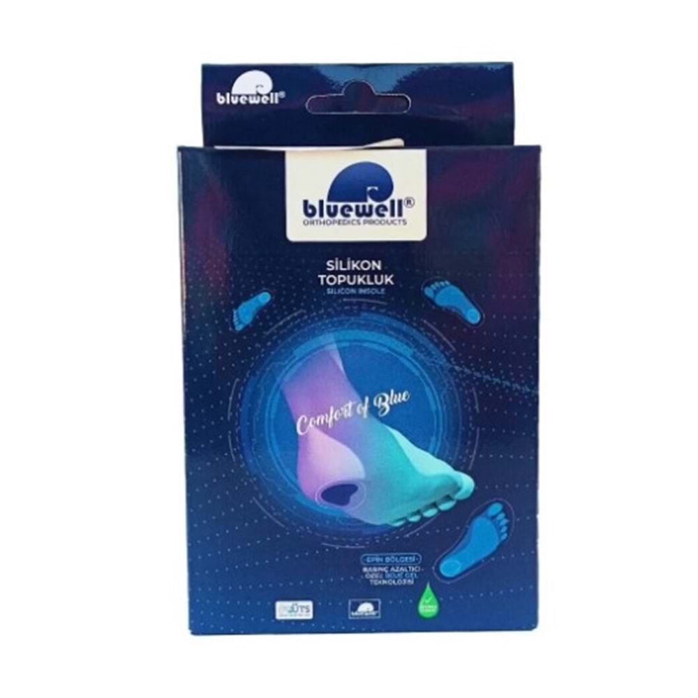 BLUEWELL SİLİKON TOPUKLUK LARGE