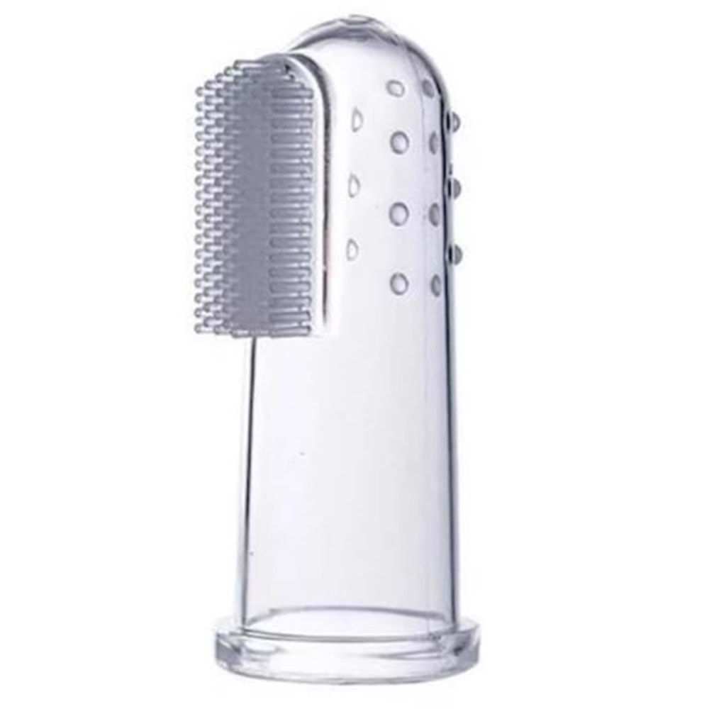 HANYMİSH PARMAK BEBEK DİŞ FIRÇASI SİLİKON 3+ AY ( 950 )