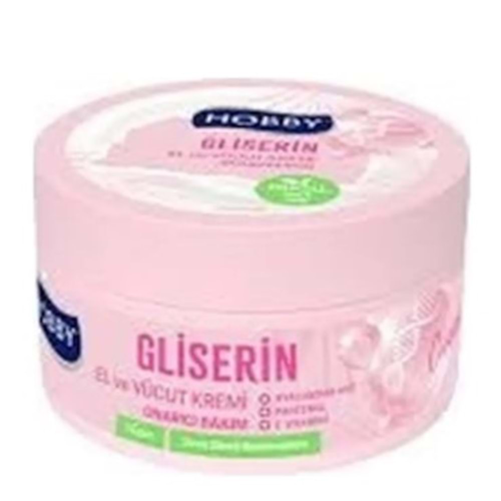 HOBBY GLİSERİN EL VE VÜCUT ONARICI BAKIM KREMİ 250 ML