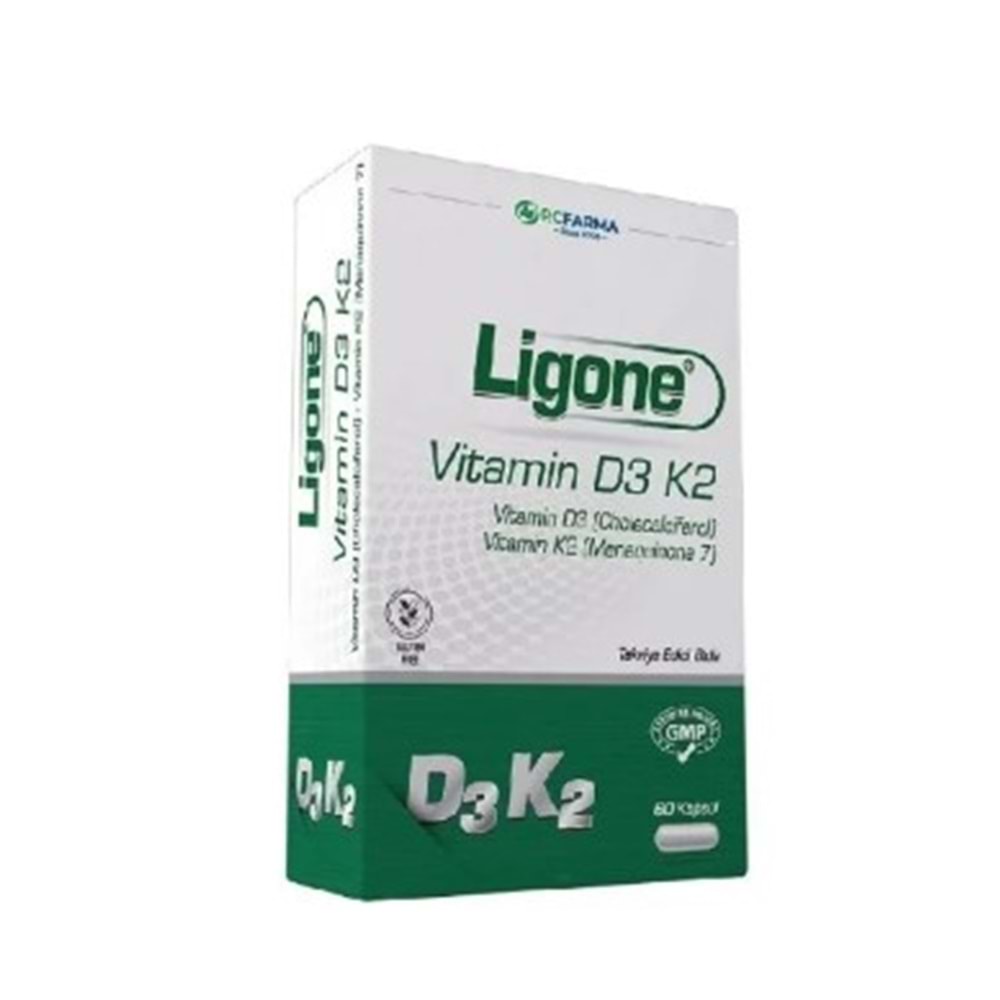 LİGONE D3 K2 60 KAPSÜL