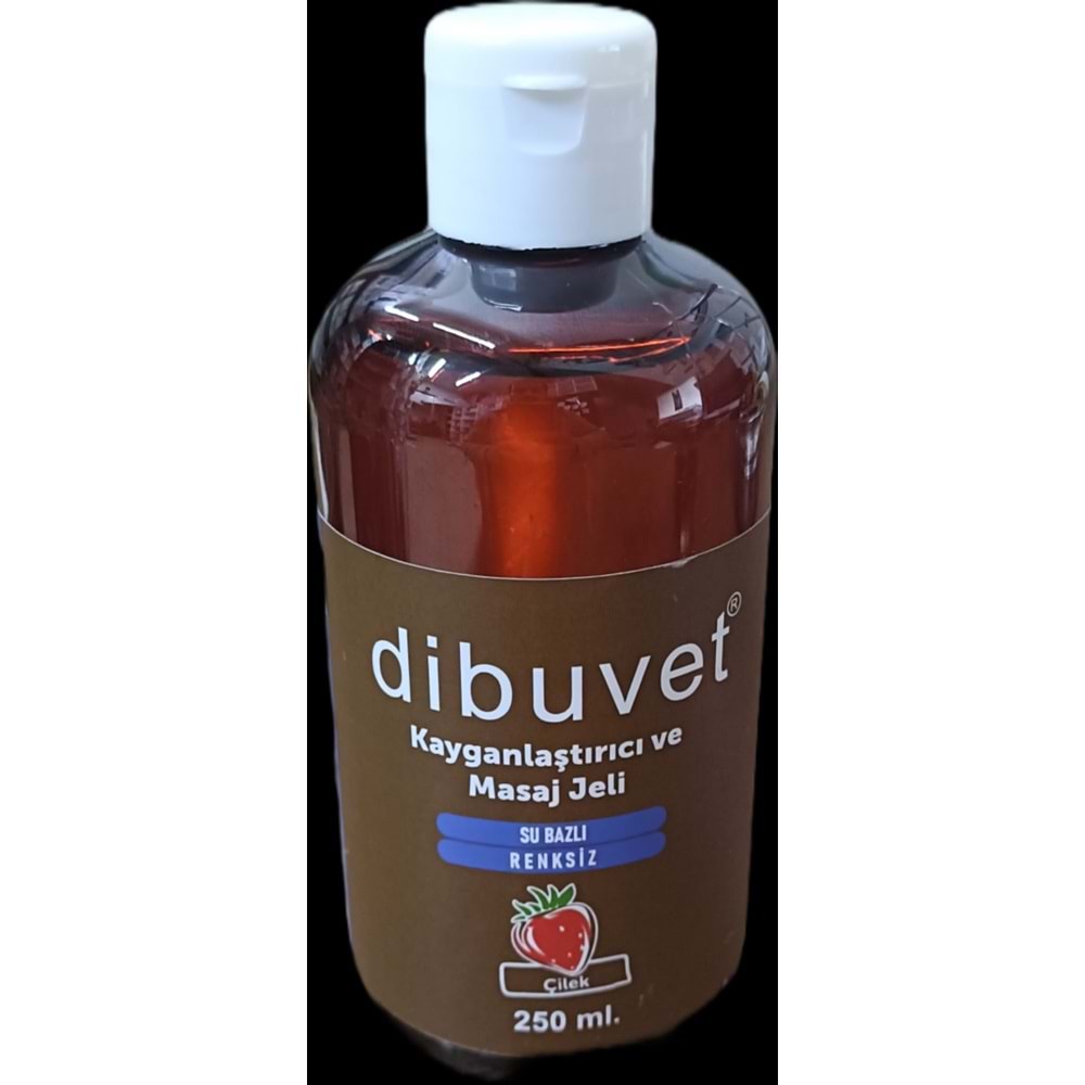 DİBUVET ÇİLEK SU BAZLI KAYGANLAŞTIRICI JEL 250 ML