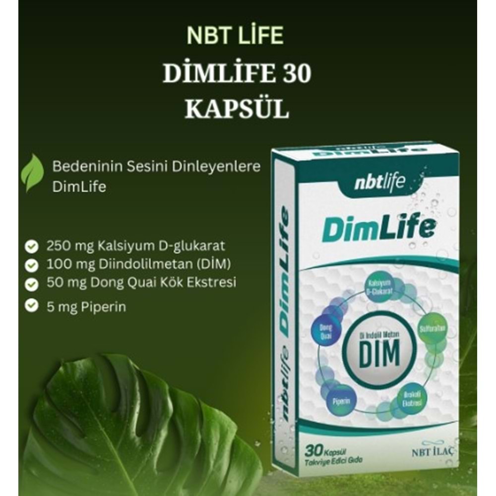 NBT LİFE DİMLİFE 30 KAPSÜL