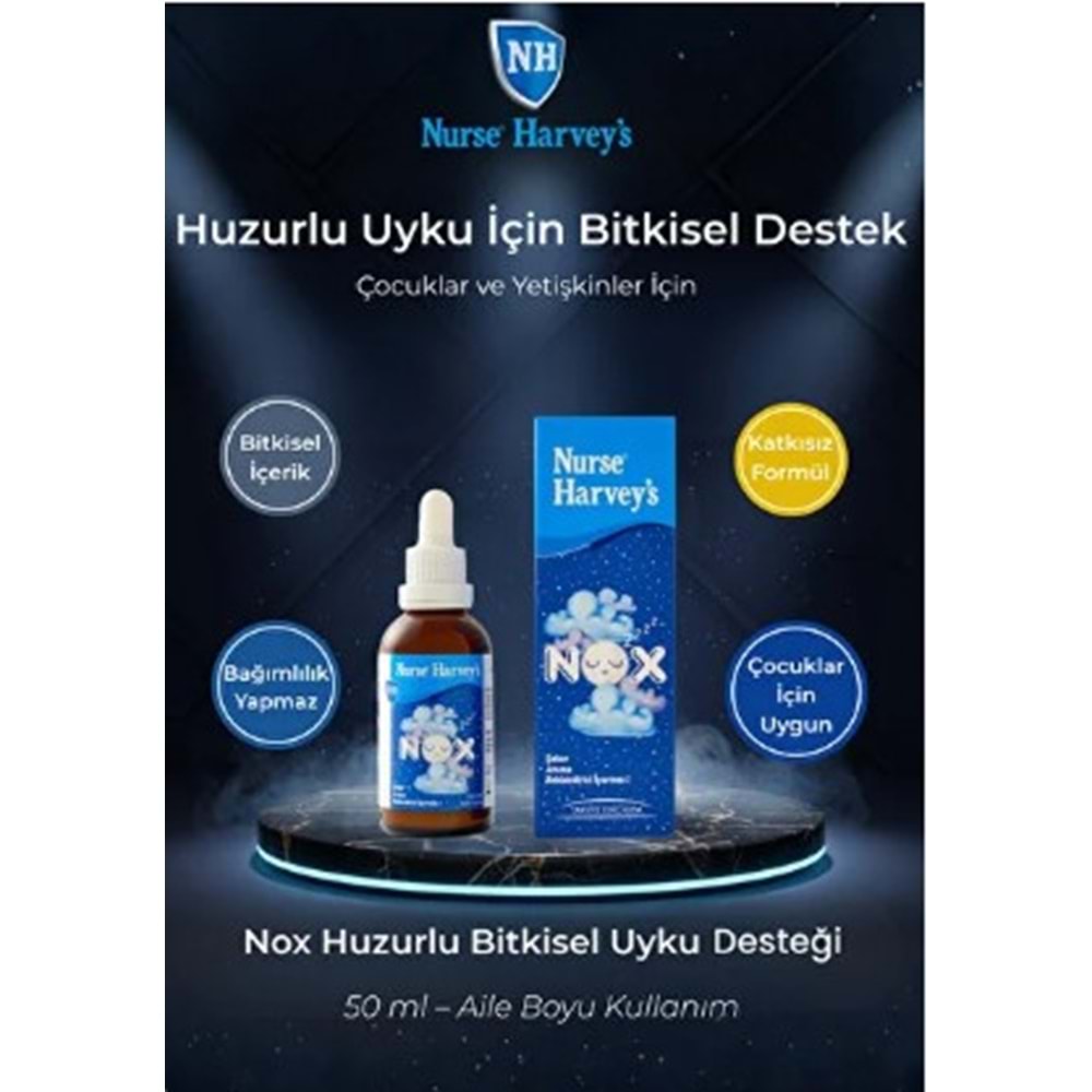 NURSE HARVEYS NOX DAMLA 50 ML UYKU İÇİN