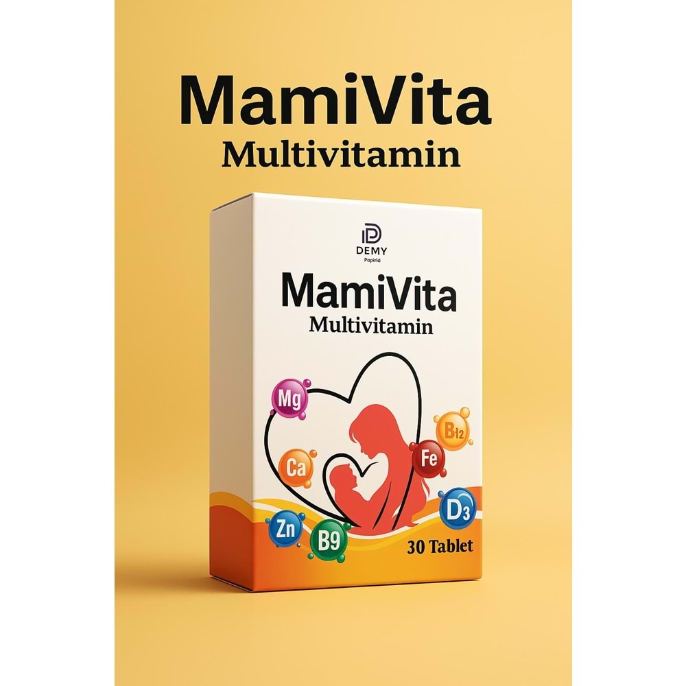 MAMİVİTA MULTİVİTAMİN 30 TABLET