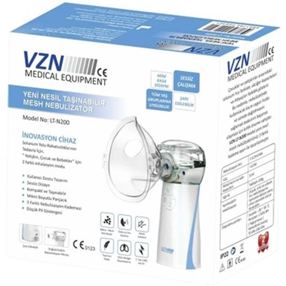 VZN MESH NEBULİZATÖR LT-N200 BUHAR MAKİNESİ