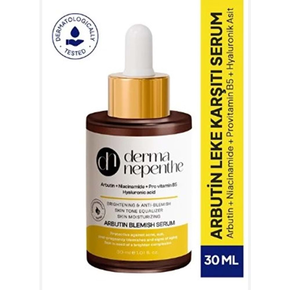 DERMA NEPENTHE ARBUTİN BLEMİSH SERUM ( LEKE KARŞITI SERUM ) 30 ML