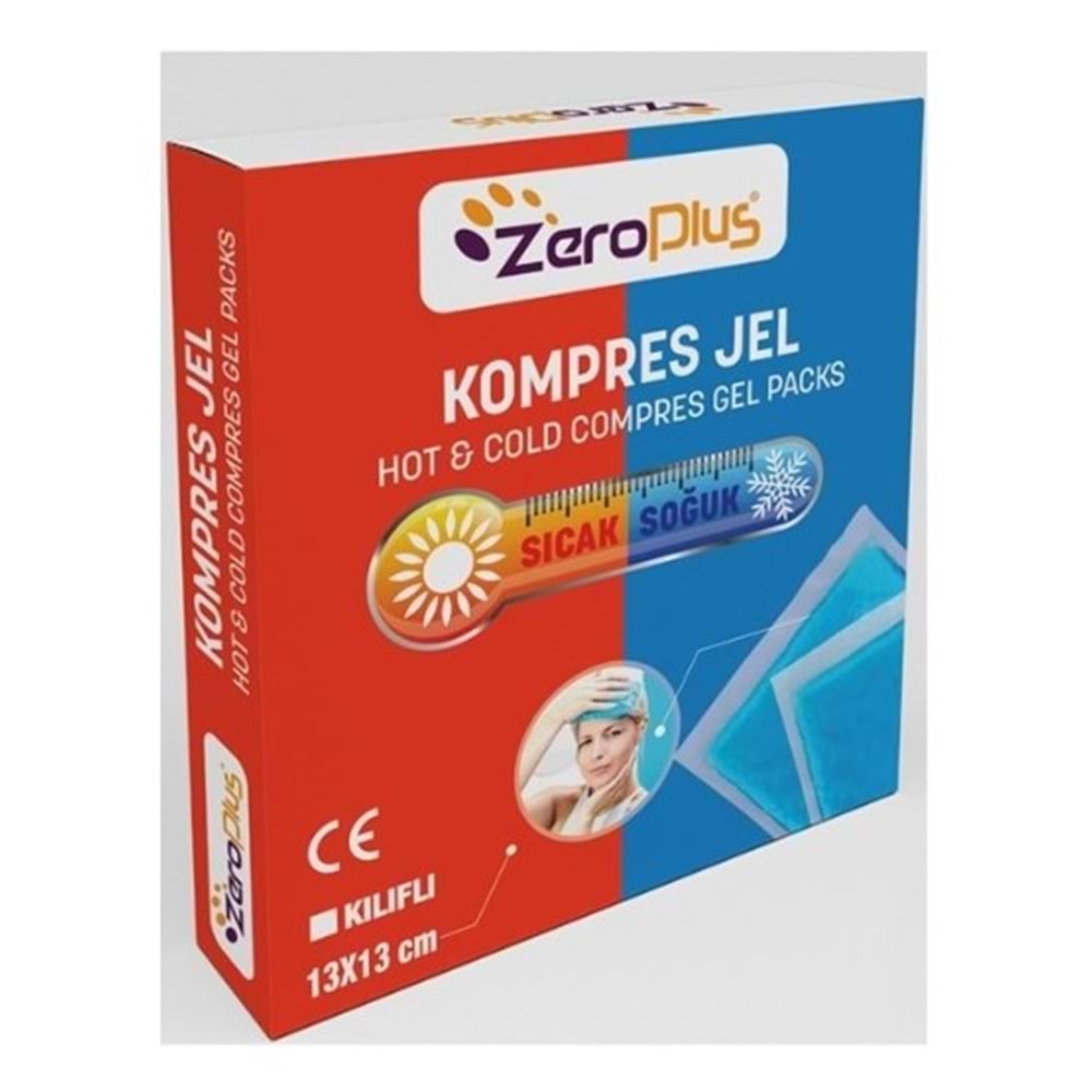 ZEROPLUS KOMPRES JEL 13X13 KILIFLI