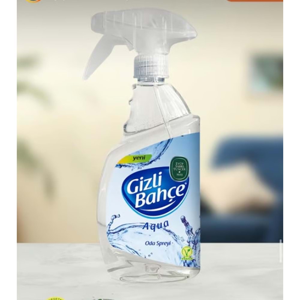 EYÜP SABRİ TUNCER GİZLİ BAHÇE ODA SPREYİ 500 ML AQUA