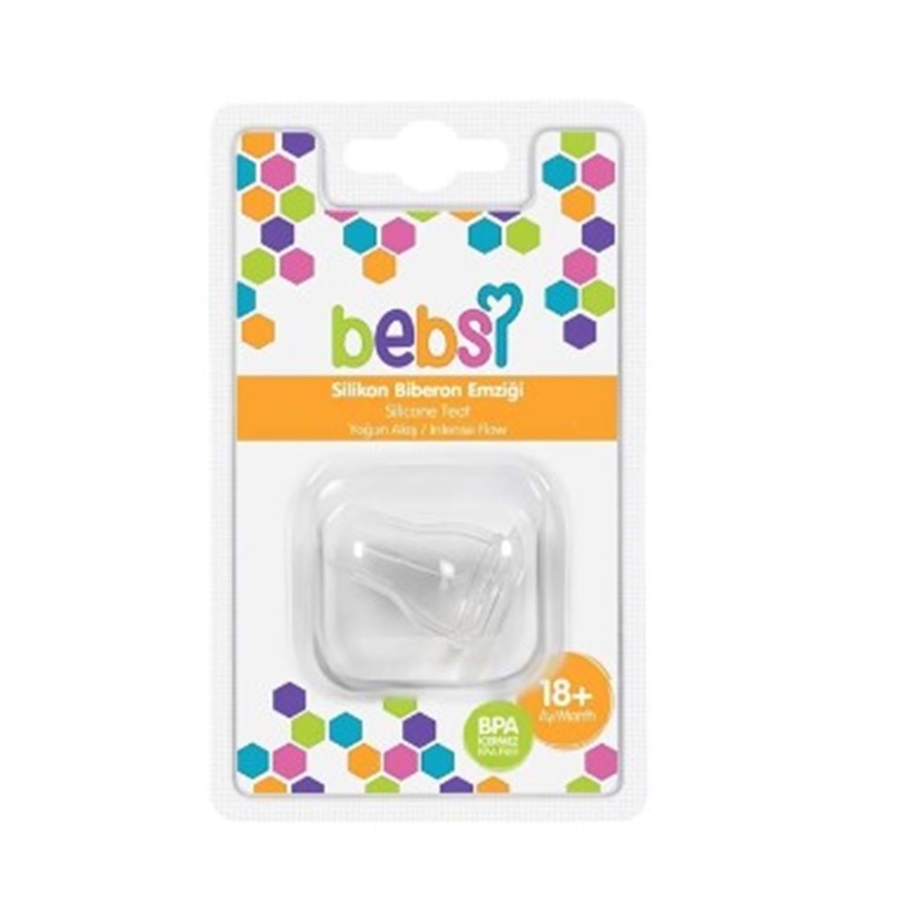 BEBSİ 247 SİLİKON BİBERON EMZİĞİ NO: 3