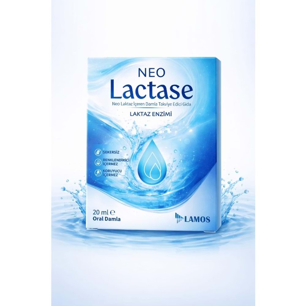 NEO LACTASE LAKTAZ ENZİMİ 20 ML DAMLA