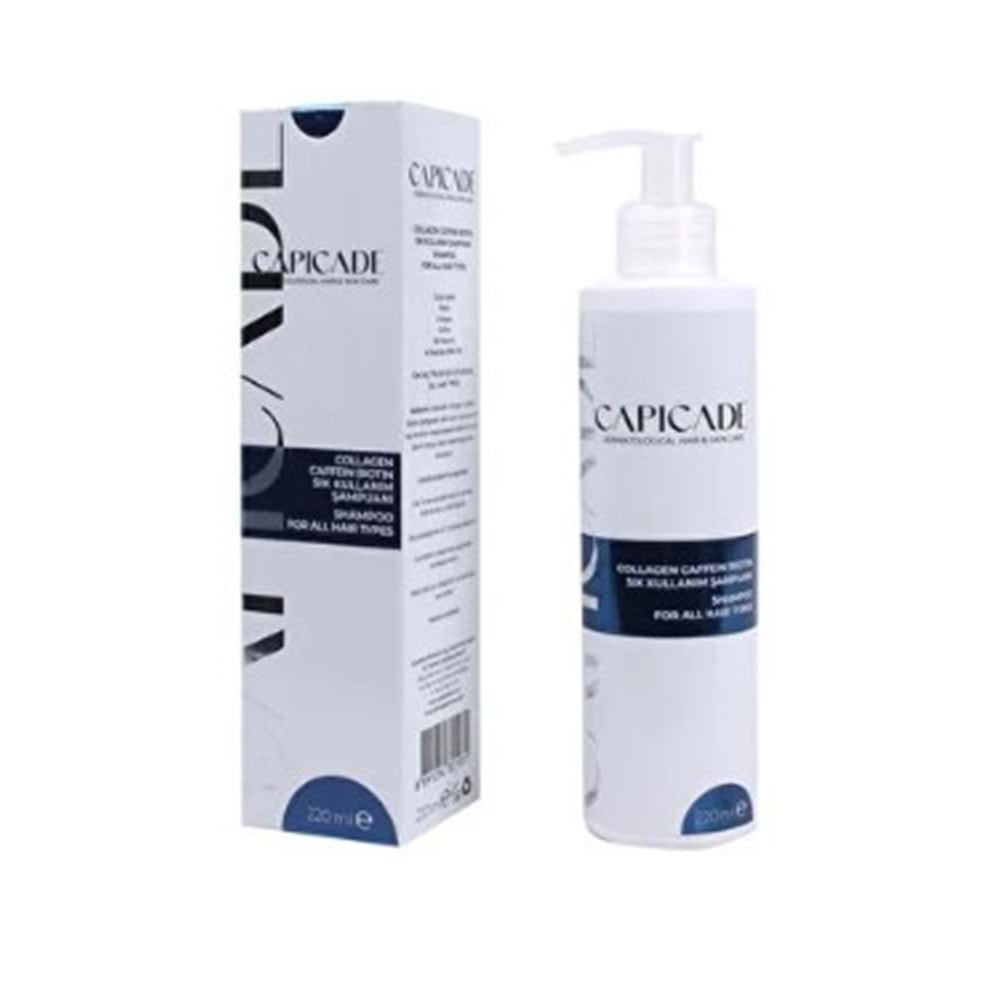 CAPİCADE COLLAGEN CAFFEİN BİOTİN ŞAMPUAN 220 ML
