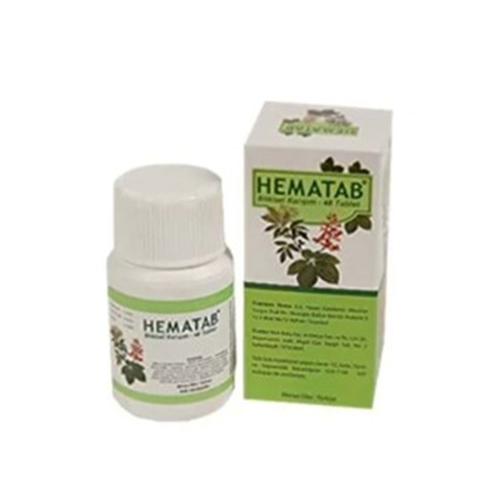 HEMATAB 48 TABLET ( HEMOROİD İÇİN KULLANILIR )