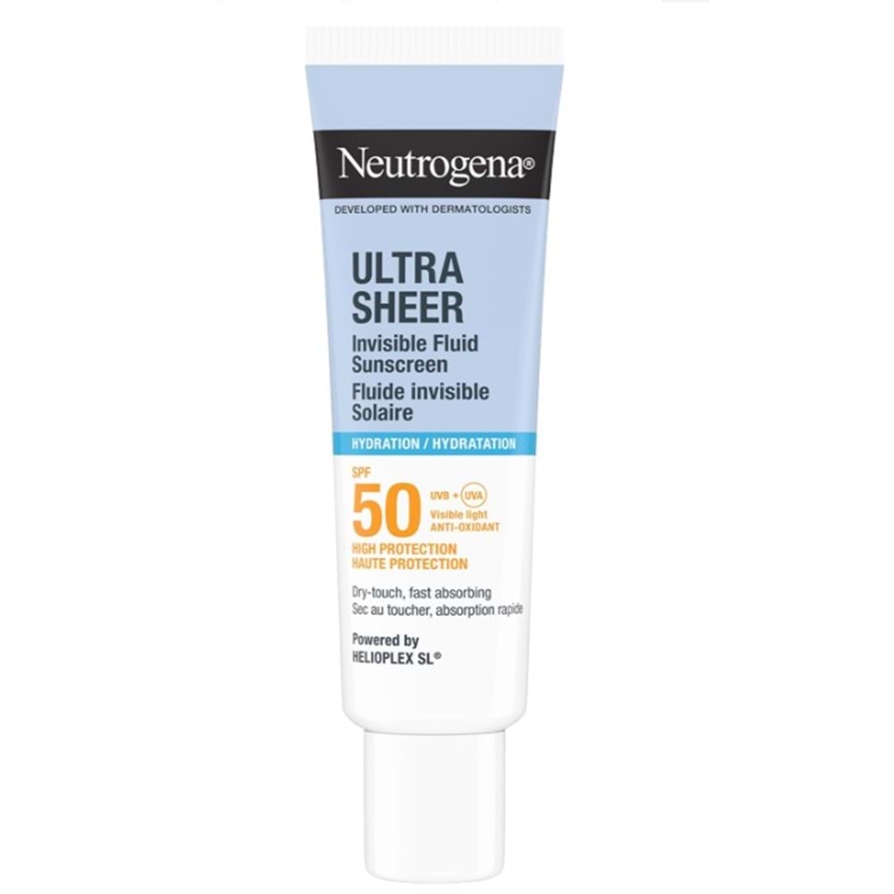 NEUTROGENA ULTRA SHEER HYDRATATİON SPF50+ GÜNEŞ KREMİ 50 ML