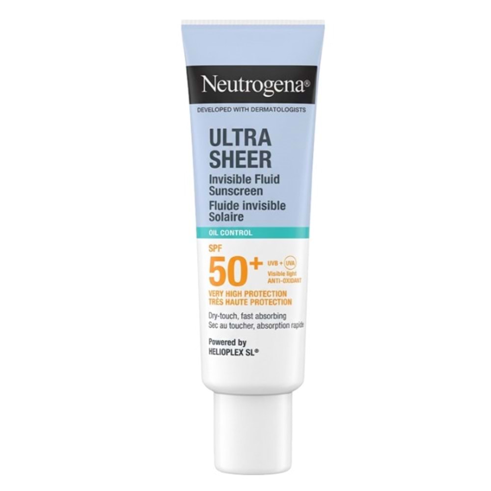 NEUTROGENA ULTRA SHEER FLUİDE INVİSİBLE SOLAİRE OİL CONTROL SPF50+ GÜNEŞ KREMİ 50 ML