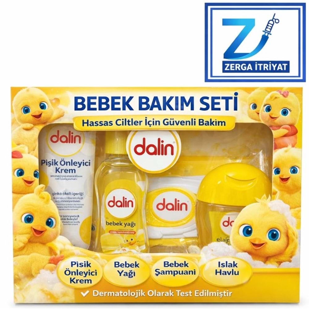 DALİN BEBEK BAKIM SETİ