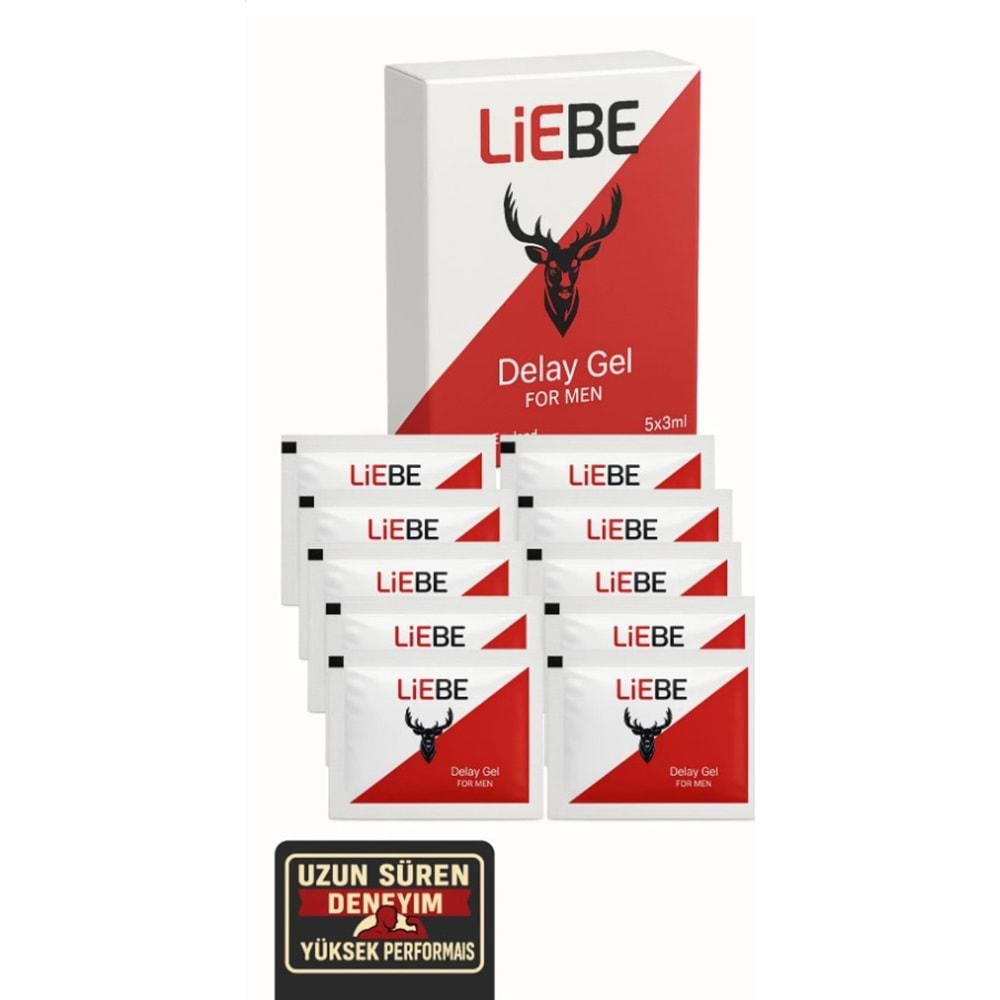 LİEBE GECİKTİRİCİ KREM 3 ML X 5 Lİ PAKET