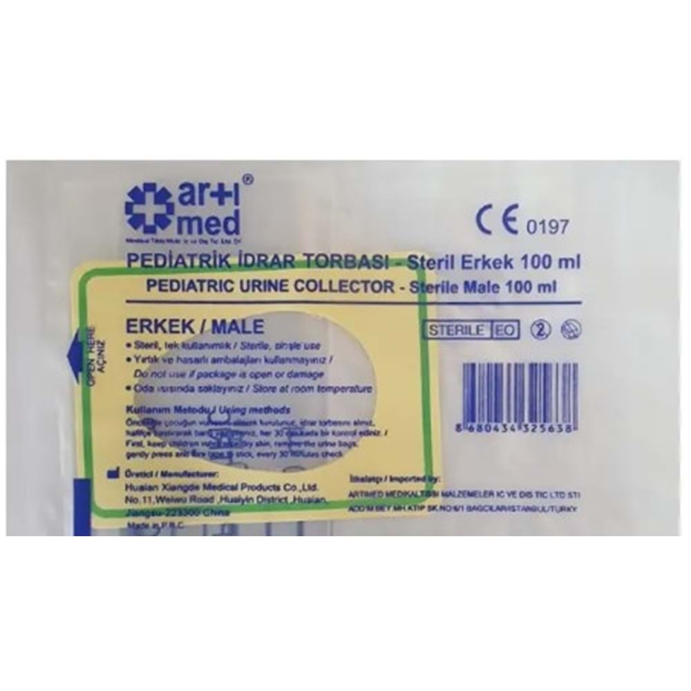 ARTIMED İDRAR TORBASI ERKEK ÇOCUK