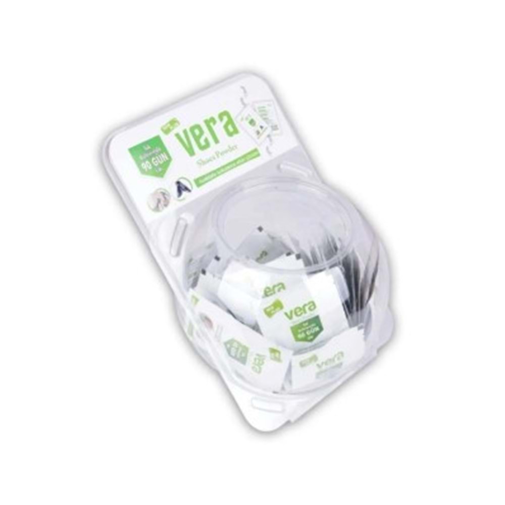 VERA DERM AYAK KOKU ÖNLEYİCİ TOZ 10 GR - 48 ADET FANUS HEDİYELİ