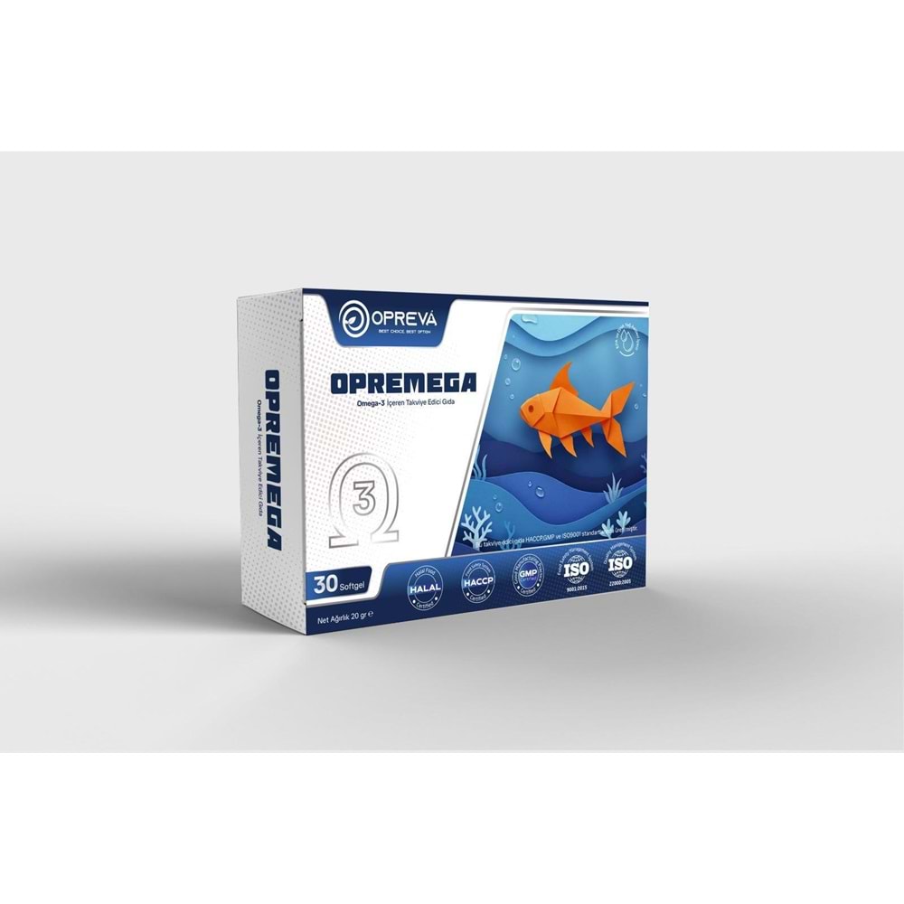 OPREMEGA OMEGA-3 30 SOFTGEL ( BALIK YAĞI KAPSÜLÜ )