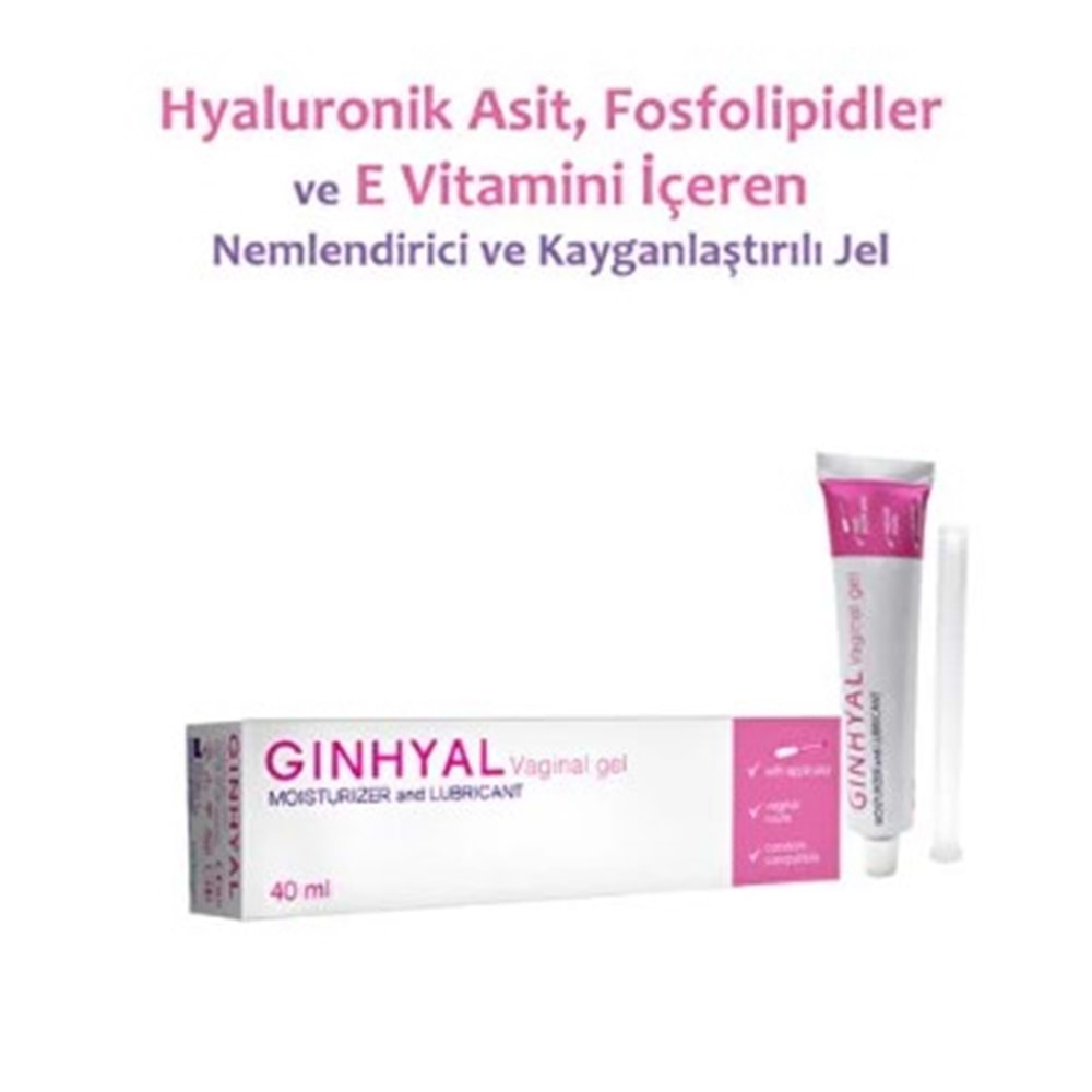GİNHYAL VAGİNAL JEL 40 ML