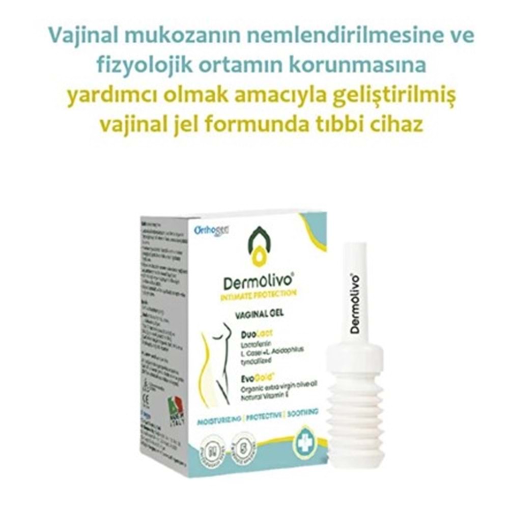 DERMOLİVO VAGİNAL GEL 3 ML 5'Lİ