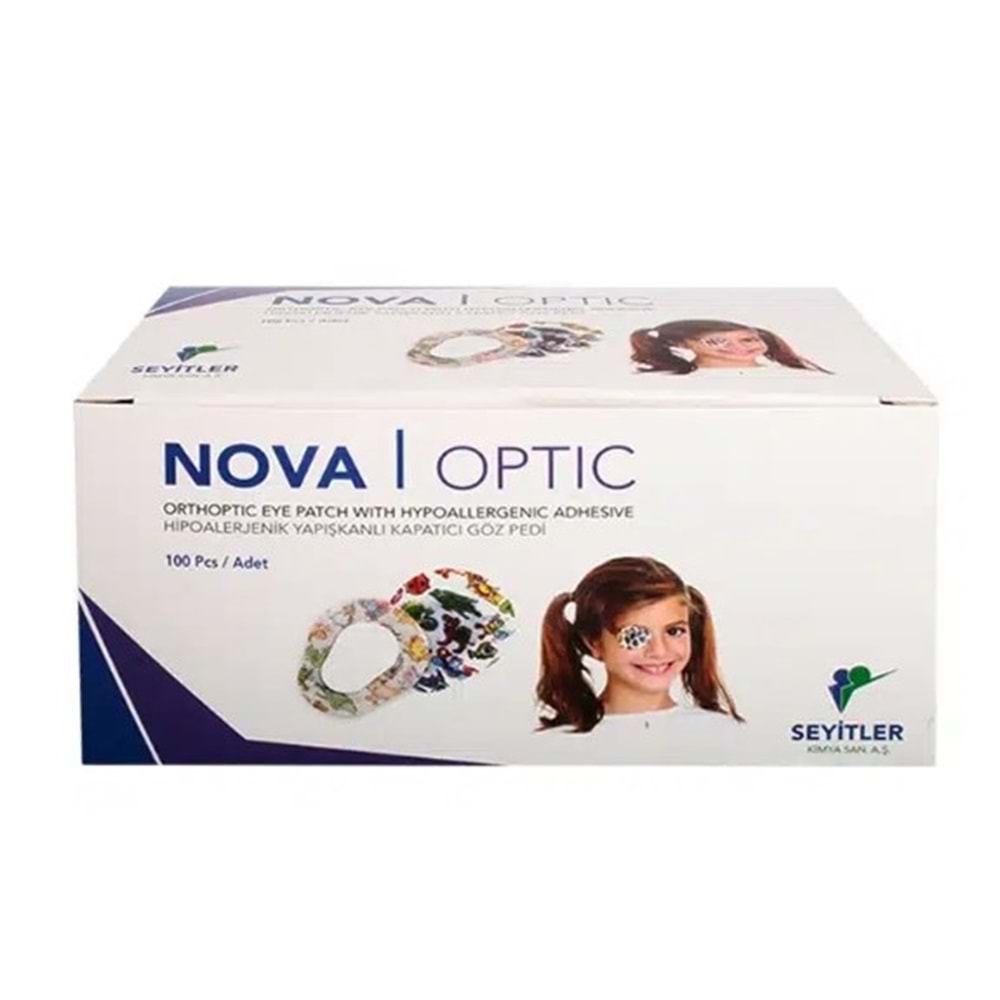 NOVA OPTİK ÇOCUK GÖZ PEDİ 100'LÜ