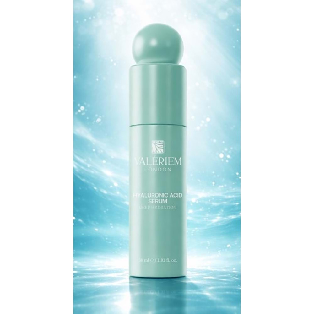 VALERİEM LONDON HYALURONİK ASİT SERUM DERİNLEMESİNE NEMLENDİRME