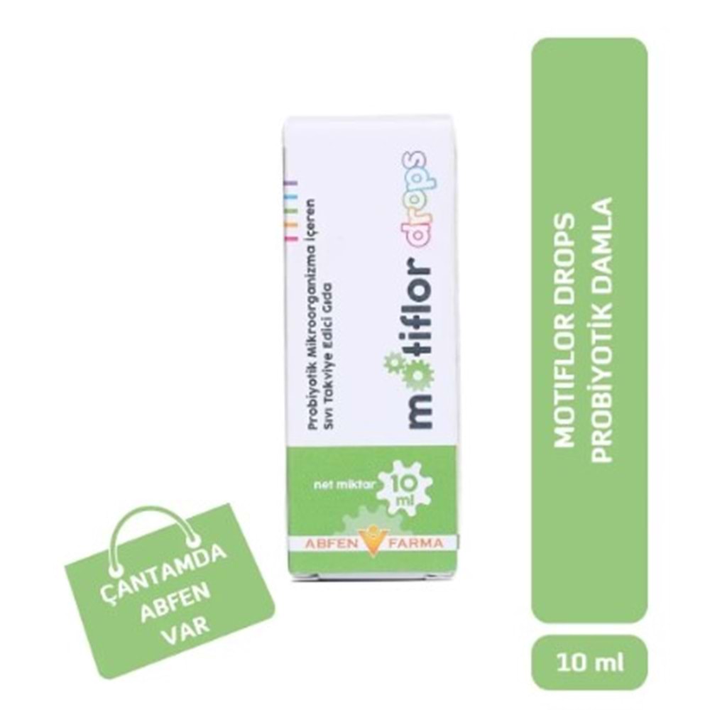 MOTİFLOR DROPS PROBİYOTİK 10 ML DAMLA